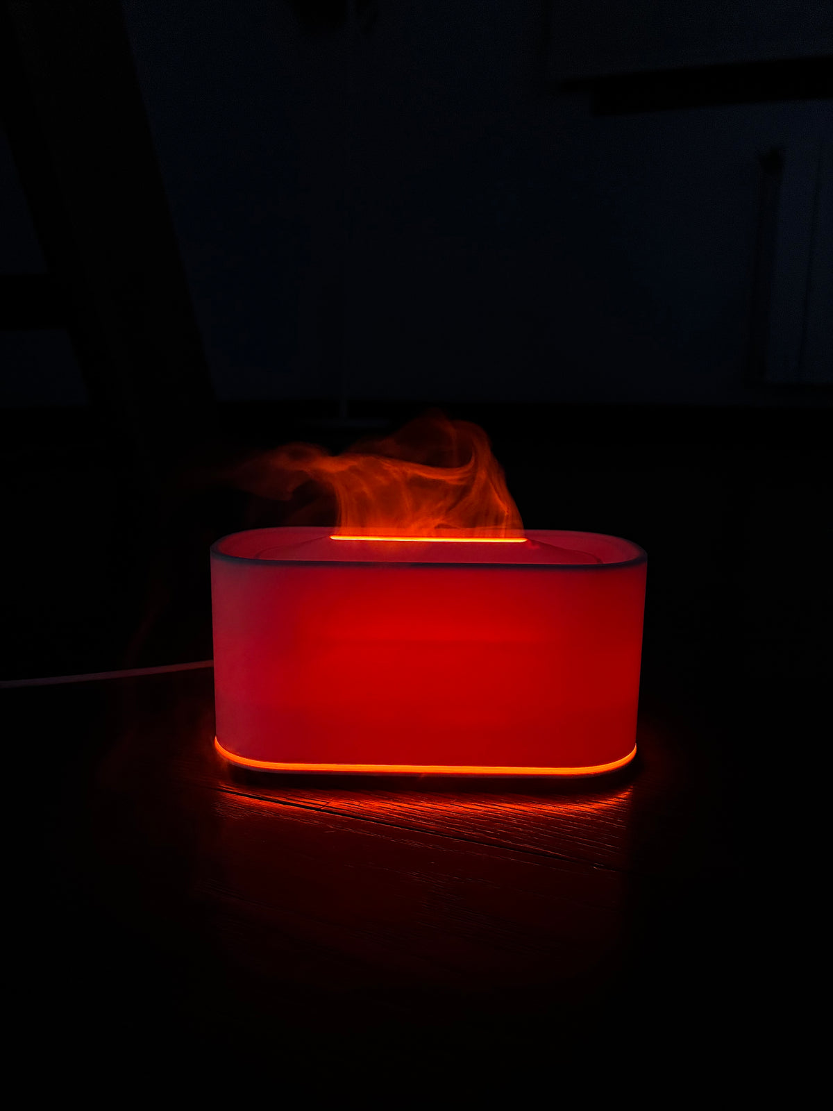 Embera Flame Diffuser — Blanco