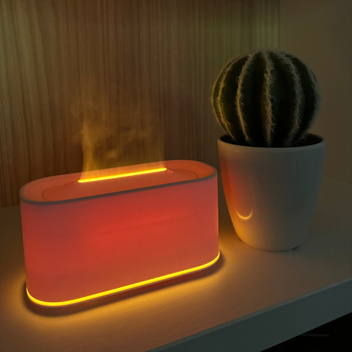 Embera Flame Diffuser — Blanco