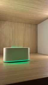 Embera Flame Diffuser — Blanco